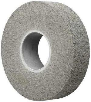SCOTCH-BRITE 7000120916 Convolute Whl,Debur/Finish,8x1x3,MED,PK3
