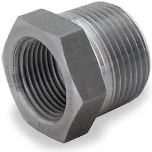 ZORO SELECT 1MNK3 Black Forged Steel Bushing Class 3000