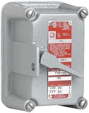 HUBBELL KILLARK FXS-8C Front Cover,HazLoc,3P,On/Off