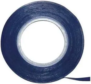 MAGNA VISUAL CT4-BL Chart Tape,1/8 In W x 27 Ft L,Blue