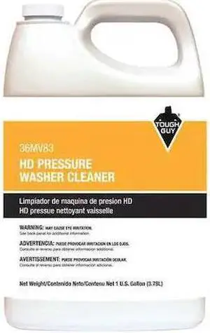 TOUGH GUY 36MV83 Heavy Duty Cleaner/Degreaser, 1 Gal Jug, Liquid, Purple