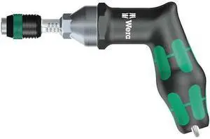 Torque Screwdriver,1/4",25 to 55 in.-lb. WERA 05074712001