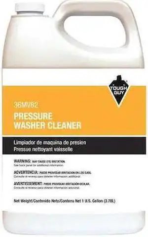 TOUGH GUY 36MV82 General Purpose Cleaner, Bottle, 1 gal, Lemon