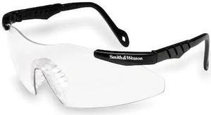 SMITH & WESSON 19822 Magnum 3G, Safety Glasses Uncoated, Clear Lens, Frameless,