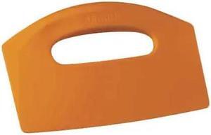 REMCO 69607 Bench Scraper,Poly,8-1/2 x 5 In,Orange