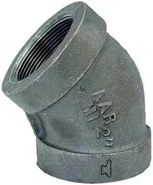 ANVIL 0310510805 45 Degree Elbow 45 Degree Elbow, 3/4" Pipe, FNPT, Malleable