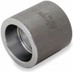 ZORO SELECT 1MNX1 Black Forged Steel Coupling Class 3000