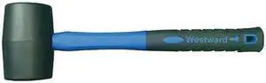 WESTWARD 22PN84 Mallet,Fiberglass/PVC,24 oz.,13-3/4 in