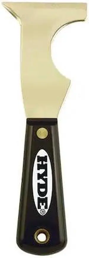 HYDE 02975 Painters Tool 5-In-1,Brass