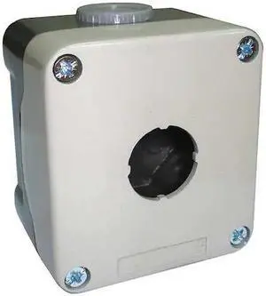 DAYTON 32W278 Pushbutton Enclosure,22mm,2.91 in. H