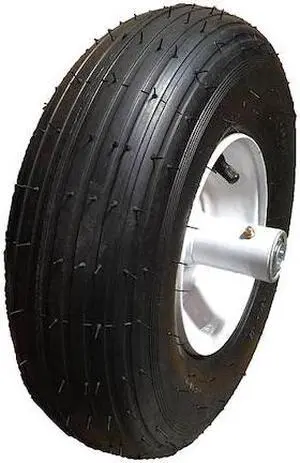 HI-RUN CT1004 Hi-Run Rib 30 PSI 4.8" x 4-8" 4-Ply Tire and Wheel