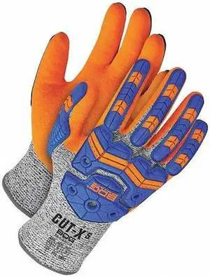 BDG 99-1-9791-8 Cut-Resistant Impact Gloves, Cut Level A5 ,Dipped ,Nitrile