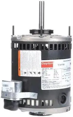 DAYTON 4YY54 Motor,PSC,1/4 HP,1140 RPM,115V,48Y,OAO
