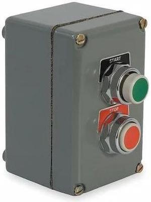 SCHNEIDER ELECTRIC 9001KYK27 Push Button Control Station,1NO/1NC,30mm