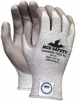 MCR SAFETY 9672XS Cut-Resistant Coated Gloves, Cut Level A3 ,Dipped