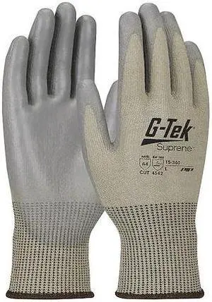 PIP 15-340/L Cut-Resistant Glove, Cut Level A4 ,Dipped ,Polyurethane ,Smooth ,L