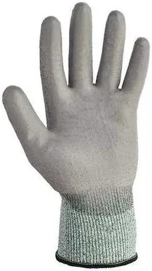 KLEENGUARD 47103 Knit Gloves, Cut Level A2 ,Dipped ,Polyurethane ,Smooth ,XS 1