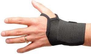 CONDOR 4WW02 Wrist Wrap,S/M,Ambidextrous,Black
