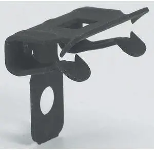 EATON B-LINE BE-2-4 Flange Clip, Bulb Tees and Beams Use, Steel, Zinc Phosphate