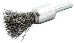 ZORO SELECT 66252838889 Crimped Wire End Brush,Shank Size 1/4" ZORO SELECT 66252838889 Crimped Wire End Brush,Shank Size 1/4"