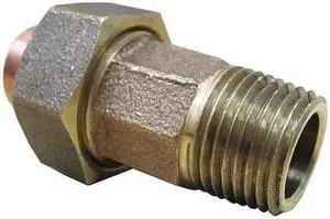 ZORO SELECT 24W564 1/2" NOM C x 1/2" MNPT Copper Union