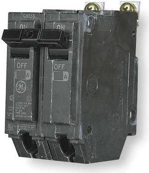 GE THHQB2160 Miniature Circuit Breaker, THHQB Series, 60A, 2 Pole, 120/240V AC,