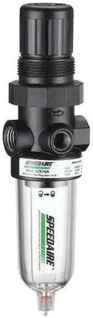 SPEEDAIRE 4ZK75 Filter/Regulator,1/4in NPT, 150 psi