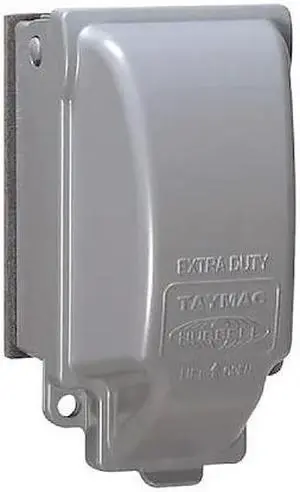 TAYMAC MX3200 While In Use Weatherproof Cover, Vertical, 1 Gang, 6-1/8 in H,