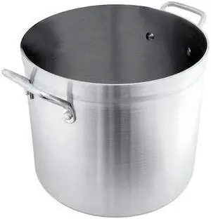 CRESTWARE HPOT60 Heavy Duty Stock Pot,60 qt,Aluminum