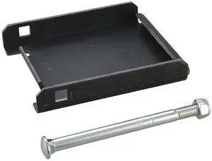 ZORO SELECT 4DU20 Caster Pad,Quick Release