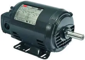 DAYTON 2NKX3 3-Phase General Purpose Motor, 1 HP, 143-5T/56HZ Frame,