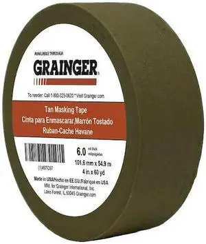 ZORO SELECT TC97-4" X 60YD Packaging Tape, 4 in W x 60 yd L, 5.7 mil Thick,
