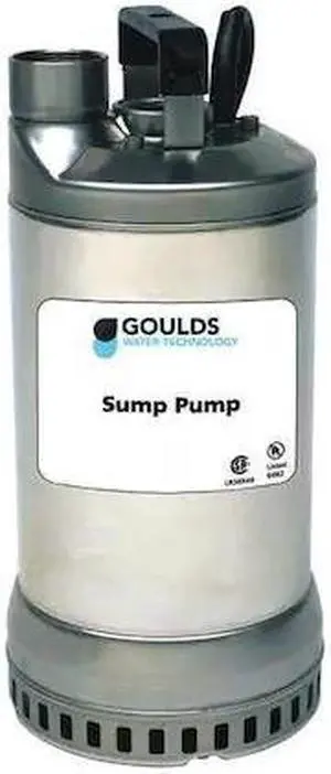GOULDS WATER TECHNOLOGY 1DW51E1EA 1 HP 1-1/2" Plug-In Utility Pump 230