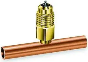 JB INDUSTRIES A31134 1/4" Access Valve Tee,PK3