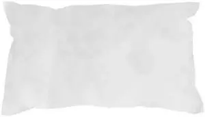 CONDOR 35ZR20 Sorbent Pillow, 18 gal, 8 1/2 in x 17 in, Oil, White, 10 PK