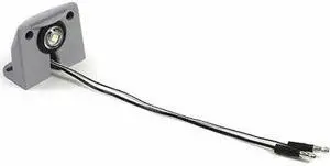 GROTE 60781 LICENSE LAMP,CLR,MICRONOVALED DOT