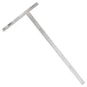 SANDS LEVEL & TOOL CO SL676 T-Square,Aluminum,48in. L x 2in. W SANDS LEVEL & TOOL CO SL676 T-Square,Aluminum,48in. L x 2in. W