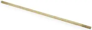 ZORO SELECT 109-852 Float Rod,1/4-20,12 In L,Brass