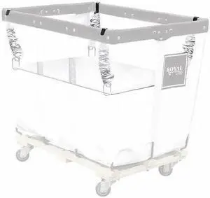 ROYAL BASKET TRUCKS G16-WWX-SLN Basket Truck Spring Lift, 16 bu, white