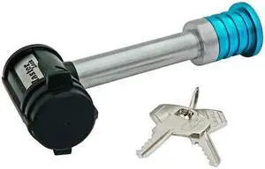 MASTER LOCK 1480KAWWG0340 Towing Barbell Receiver Lock,5/8 In