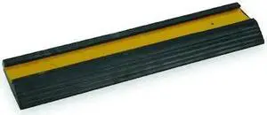 ZORO SELECT 2MYR5 Dock Bumper,18x1-3/8x5-1/4 In.,Rubber