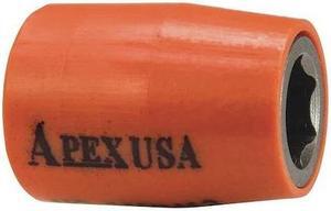 APEX TOOL GROUP UG-MB-10MM33 3/8 in Drive Socket Deep Socket, Urethane Covered,