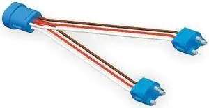 GROTE 66810 Pigtail,Y Adaptor,Female To Two Female