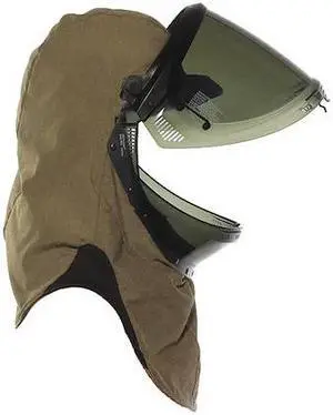 NATIONAL SAFETY APPAREL H65NPQH40LF-NR Arc Flash Hood, 4 PPE CAT, 40 cal/sq cm,