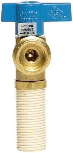 OATEY 38969 Washing Machine Valve,3/4 in.,CPVC,Blue
