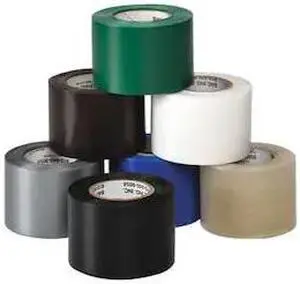 ZORO SELECT TBL-35 Tarp Tape,2 In x 35 ft.,Black