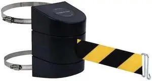 TENSABARRIER 897-15-C-33-NO-D4X-A Belt Barrier, Black,Belt Yellow/Black