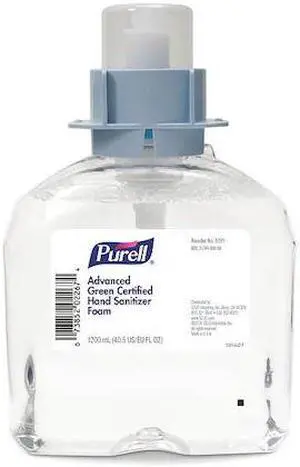 PURELL 5191-04 Hand Sanitizer,Cartridge,Foam,1200mL,PK4