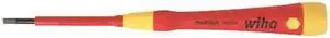 Wiha Tools Insltd Slotted Screwdriver, 1/8 in  32003