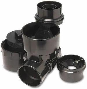 CLEAN CHECK 97014 Backwater Valve,Slip Connection,4" Pipe